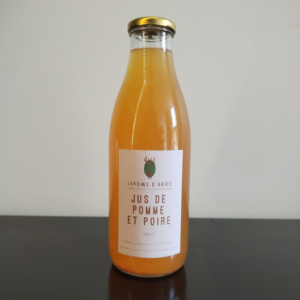 Jus de pomme et poire